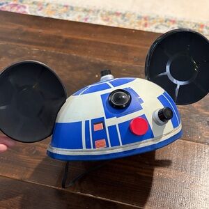 Disney Blue and White R2-D2 Mickey Ears Hat